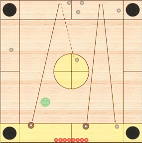 indirect via tafelrand