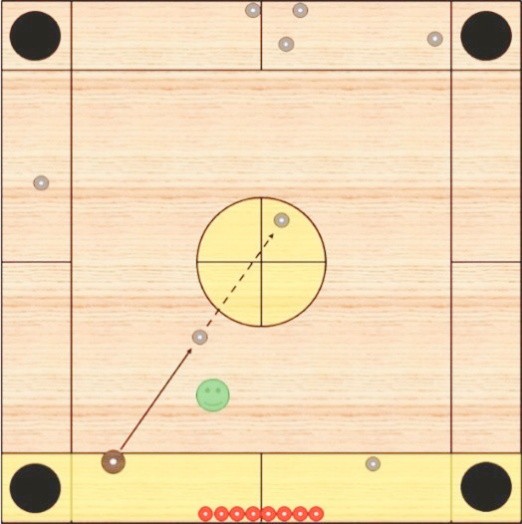 indirect via andere speelschijf